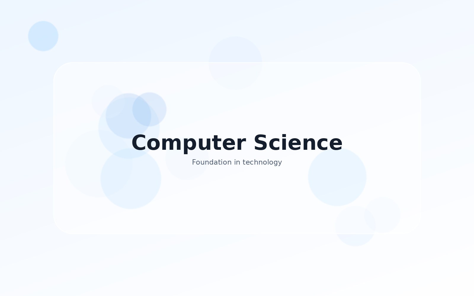 BSc Computer Science